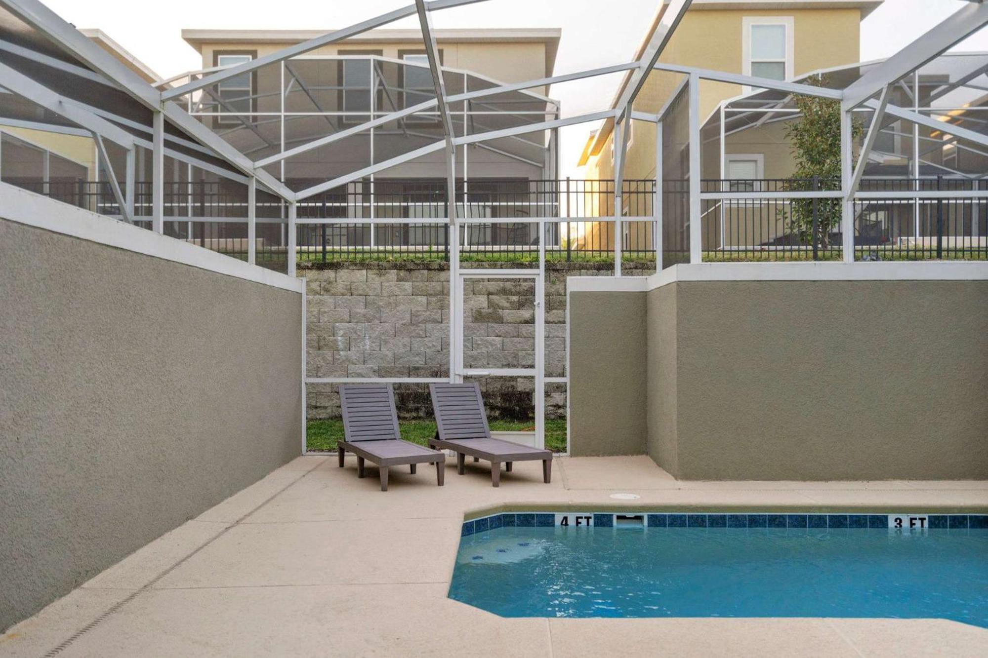 Special 4Bedroom Th W-Private Pool Next To Disney Кисими Екстериор снимка